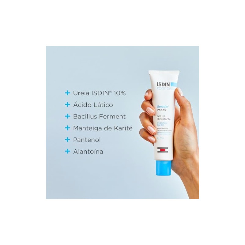 ISDIN Ureadin Podos Gel Oil, Repara e hidrata los pies