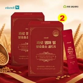 Bewell Faro Emmer Wheat Fermented Grain Enzyme Italian Emmer Mill Szyme Gold S 30 Packets 1+1 / 파로 엠머 밀 발효 곡물 효소 이탈리아 엠머밀 S자임 골드S 30포 1+1