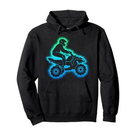 4 Wheeler Quad Boys Kids Men Pullover Hoodie