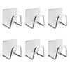 6 Pack Sponge Holder for Kitchen Sink - Movable Hanging