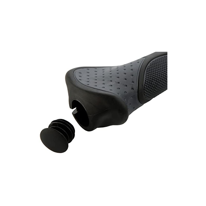 Humpert Unisex - Adult Grips, 2158402830 MTB ATB Grips, Black,