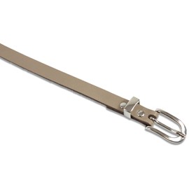 fashionchimp ® Basic Women's Belt Made of 100% Genuine Leather, Slim Belt, Width Approx. 1.5 cm, Made in Germany -