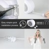 Retractable Clothesline 2x49 Feet Outdoor Indoor, Dual Heavy Duty Clotheslines