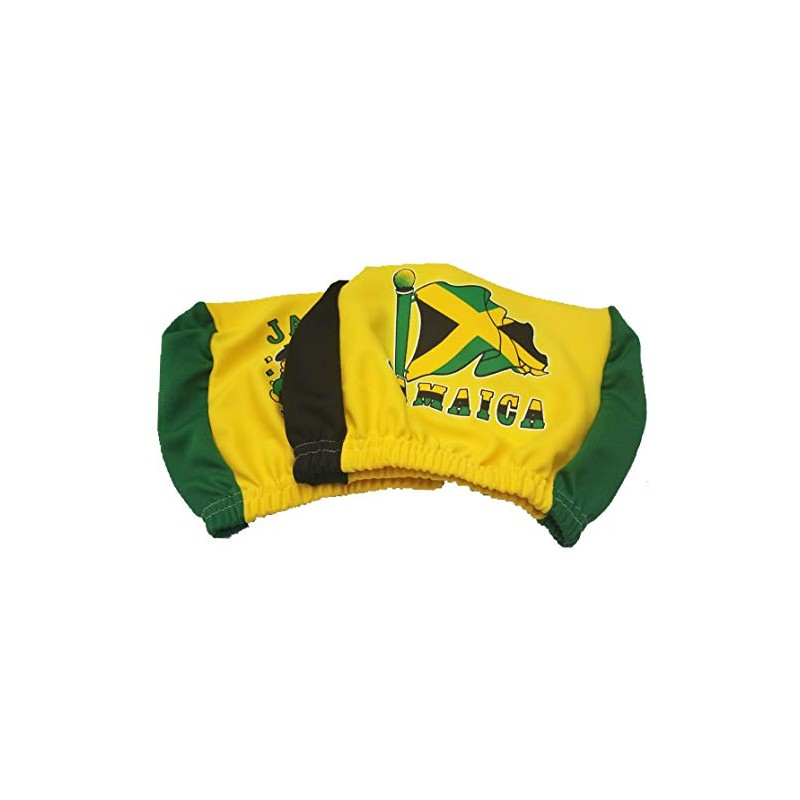 Jamaica Headrest Cover Jamaican Flag Fit for Cars Vans Trucks-Sold
