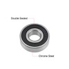 sourcing map 6203-16-2RS Deep Groove Ball Bearings 16mm Inner Dia