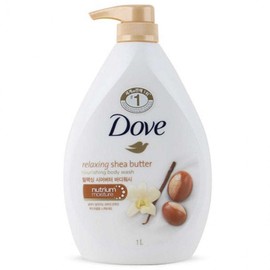 Shea Butter Deep Moisturizing Vanilla Scent Body Wash 1L