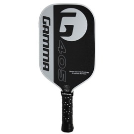 GAMMA PolyCore Series, Enhanced Pickleball Paddles, Graphite, Composite Power, Honeycomb Grip, Made in The USA, 405 Black, White
