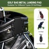 Veyntra Metal Landing Pad Clip for Golf Bags, 10‑Hole Golf