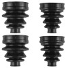 Caltric New 2 Rear Axle Inner Outer CV Boot Kit