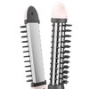 2‑in‑1 Hair Straightener Flat Iron Hot Round Brush Hair Straightening