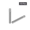 uxcell 10Pcs M4 x 30mm Slotted Cylindrical Pin 304 Stainless