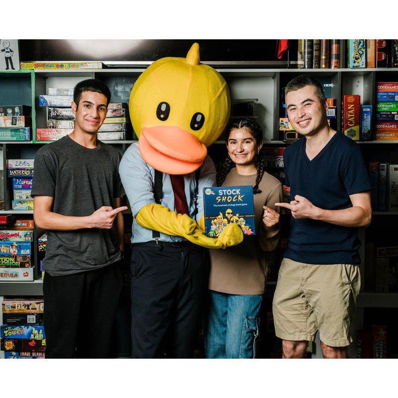 Stock Shock: Investment Strategy Board Game (Ages 7+, Easy to