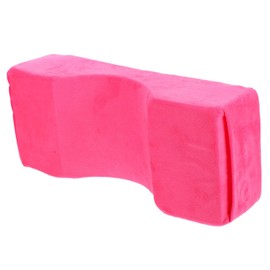 Baluue U Shaped Neck Pillow for Eyelash Extensions Comfortable Supportive Design for Facial Bed Massage Table Durable Material Chic Rosy Color for Beauty Salons Treatments