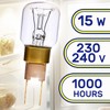 Fridge Bulb 15W 230/240V with Base Plate X7E T-Click with
