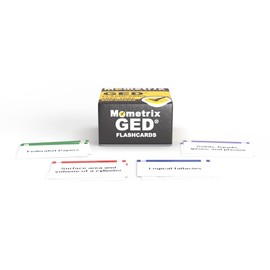 GED Test Prep Flash Cards 2023-2024: GED Flashcard Guide with Practice Test Questions for All Subjects Full Color Cards