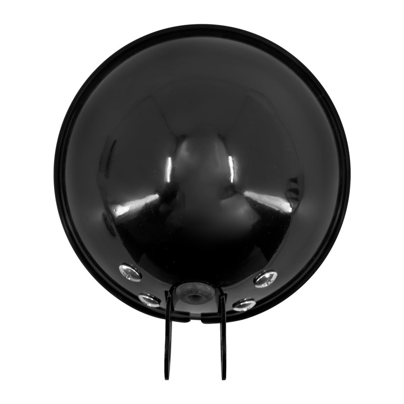 HDBUBALUS Black Motorcycle 5.75" Black Headlight Cover Housing Holder Bucket