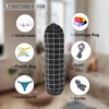 Plastic Bag Holder Organizer, Large Grocery Bag Storage Dispenser Washable