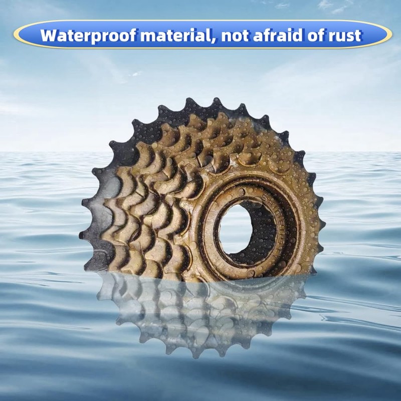 GUOFANG 6/7/8/9 Speed Free Wheel, Multi Free Wheel Bicycle Accessories,