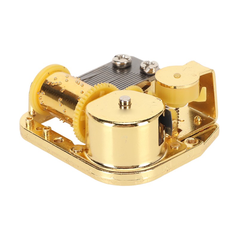 Windup Musical Movement 18 Note Pleasing Melody Alloy Easy Mounting