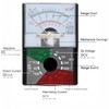 Analog Multimeter Portable Mini Tester with Tips - Voltmeter Ammeter