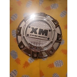 Xtreme Mudder Chrome Wheel Center Cap 1216 New With Screws