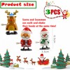 Aisszhao 3 Pack Christmas Wind Up Toys for Kids,Christmas Novelty