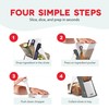 DASH Safe Slice Mandoline for Vegetables, Meal Prep & More