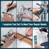 Sundpey 379-PCs Home Tool Kit - Portable Complete Household and