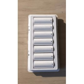 Lutron White 7 Button Keypad Replacement Kit , New, RKD-W7B-WH, Buy 9 Get 1 Free