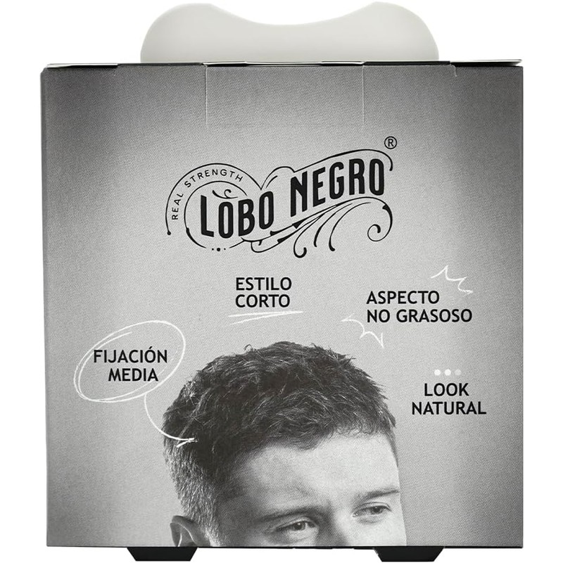LOBO NEGRO Cera Modeladora Terminado Matte, 85 g