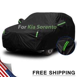 ELEGANT CHOISE For Kia Sorento Full Car Cover Outdoor UV Snow Dust Rain Sun Protection
