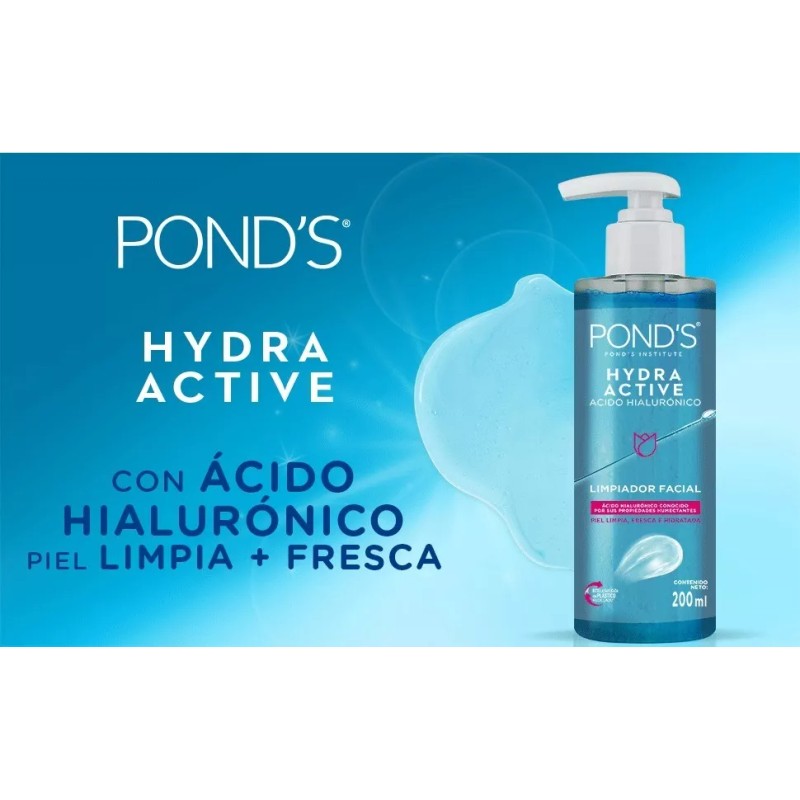 Nivea Kit Pond's: Gel, Limpiador Y Mascarilla Acido Hialuronico.
