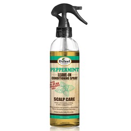 Difeel Scalp Care Leave in Conditioning Spray with 100% Pure Peppermint Oil 6 ounce