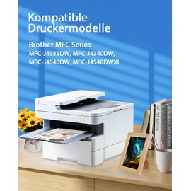 UPRIIN LC426XL Printer Cartridges Compatible with Brother LC426 LC426XL LC426XLVAL Multipack Cartridges for Brother MFC-J4335DW MFC-J4340DW MFC-J4540DW MFC-J4540DWXL (Pack of 4)