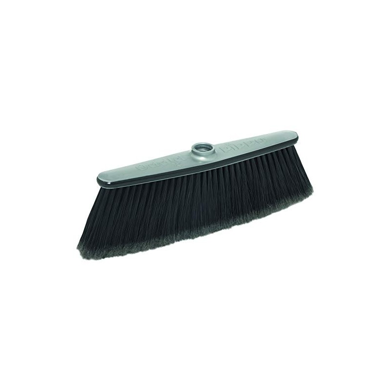 Pippo Feder Besen, Nylon, Silber/schwarz, Dimensioni 31 x 10.5 cm