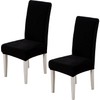 Xundefeng Soft Velvet Dining Chair Covers for Dining Room Set