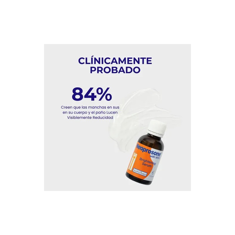 Sérum Neoprosone con Vitamina C y Alfa Arbutina para Despigmentar