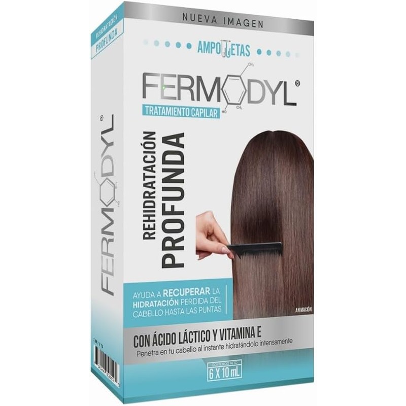FERMODYL - Rehidratación Profunda. Con ácido láctico y vitamina E.