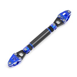 Hapihom Balance Bar For Motorcycle Universal 22mm Aluminum Alloy Cross Bar Length Adjustable Handlebar Extender Extension Lever blue