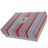 Visconti Leather Rainbow Collection Bali Purse RFID Blocking RB40 Blue