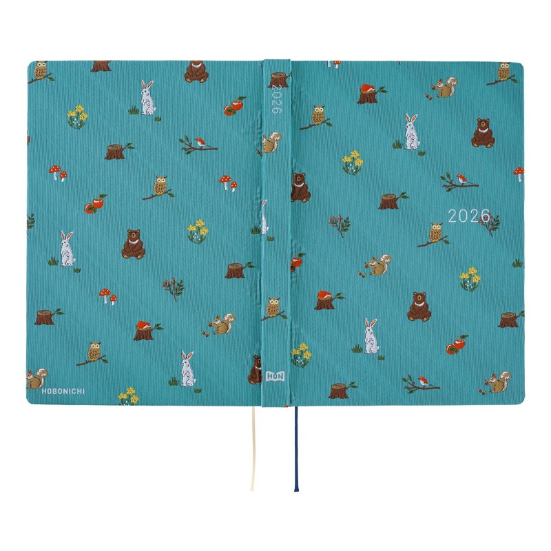 Hobonichi Techo HON A5 2026 - Bow & Tie: In