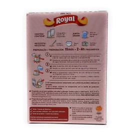 Royal, 2 x 2oz Peach Flavoured Gelatin Powder - 30% Less Sugar