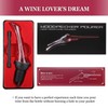 Corkas Wine Pourer Decanting Fast Aerating for Wine Lovers Premium