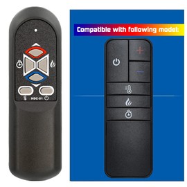 Replacement for Whalen Fireplace Heater Remote Control WSF60SY26C WSF60SY26M MNFP52EW26CA EF22-23C EF22-26C WSF48SY26C WSF48SY26M WSF60WV23-WA WSF60WV23-DB WSF60MS26GAO WSF60MS26WW WSF72SY26C