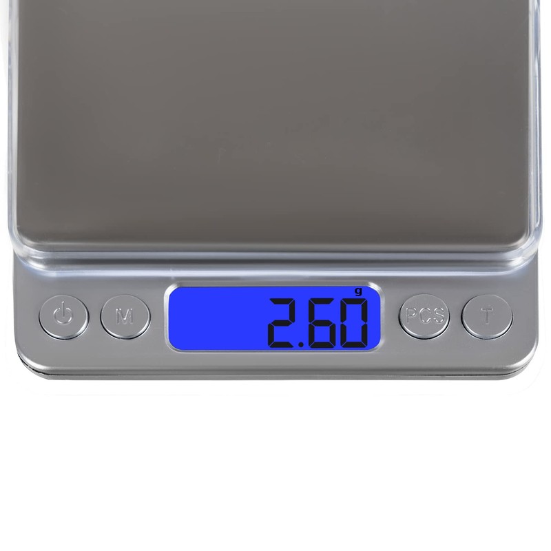 Ruhhy 19899 Digital Kitchen Scales Jewellery Scales Gold Precision Scales