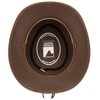 Barrington Leather Hat - Elegant Australian Style Cowboy Hat for