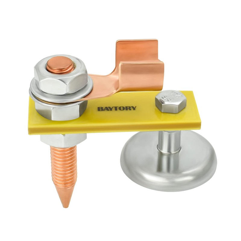 BAYTORY Upgrade Magnetic Welding Support Ground Clamp Tools, Welding Magnet