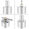 200ml 304 Stainless Steel Thickened Alcohol Burner Biology Chemistry Dental