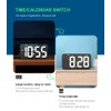 Digital Wall Clock Large Display,10.8” USB Power LED Wall Clock
