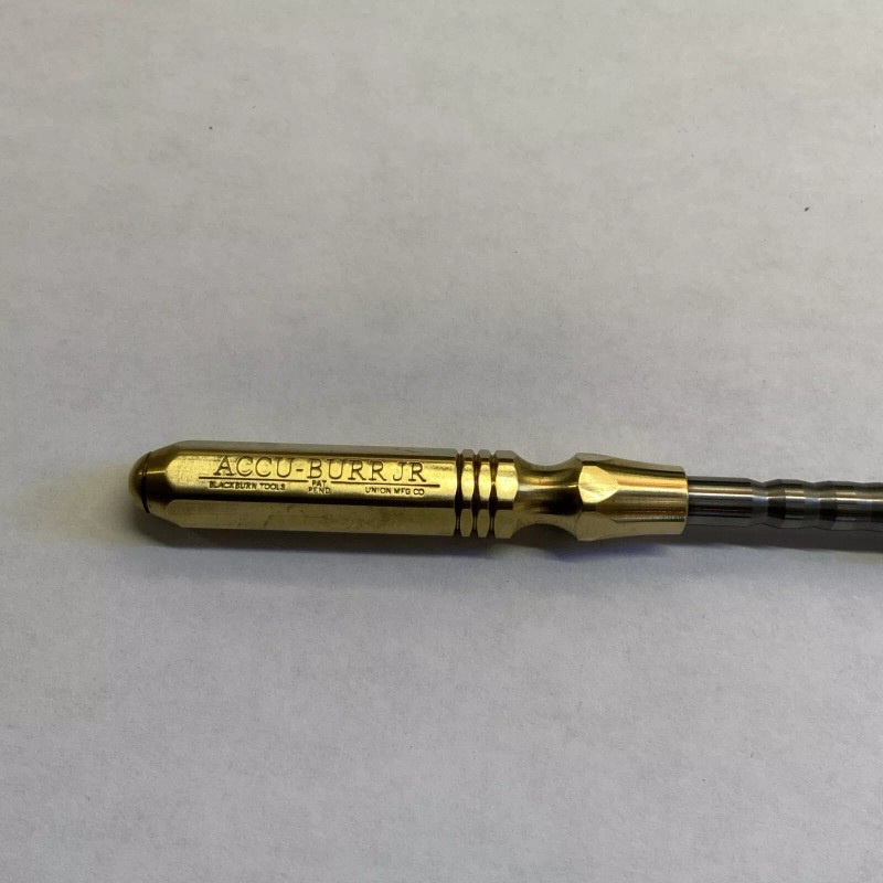 Accu Burr Junior Dual-Sided Card Scraper Burnisher 3/16” Solid Carbide